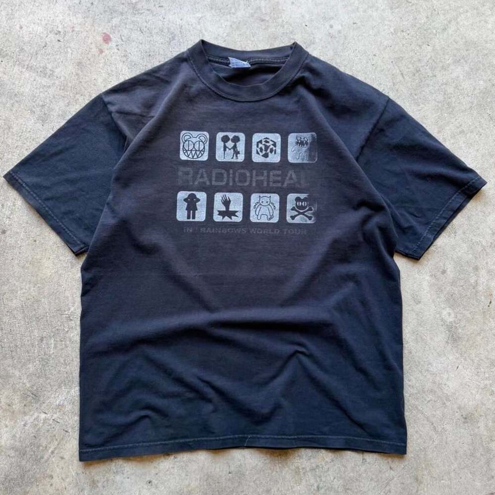 Radiohead 2009 In Rainbows World Tour South America T-Shirt